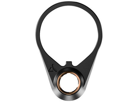 Radian Weapons R0078 Ultralight QD End Plate Fits AR-15/M16, Billet 6061-T6 Aluminum w/Titanium QD Swivel Cup, Black Anodized Finish