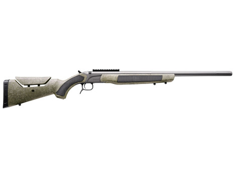 CVA PR3232NM Accura MR-X 45 Cal VariFlame 26" Sniper Gray Cerakote Fluted Threaded Barrel, Receiver w/Picatinny Rail, Adjustable Veil Alpine Synthetic Stock