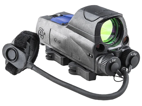 Meprolight USA 0687753 MOR PRO Black 1 x 30 mm 4.3 MOA Dot Red & IR Laser