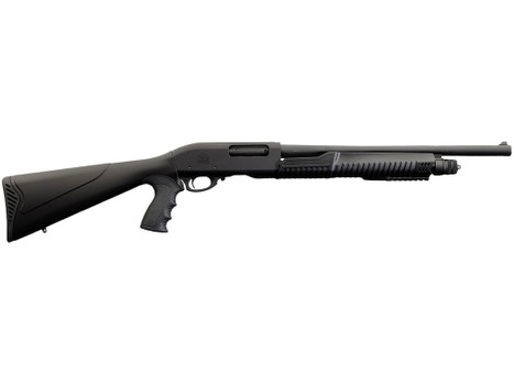 Charles Daly 930294 301 Full Size Frame 12 Gauge Pump 3" 4+1 18.50" Black Steel Barrel, Black Aluminum Receiver, Black Fixed Synthetic Stock, Black Polymer Grip