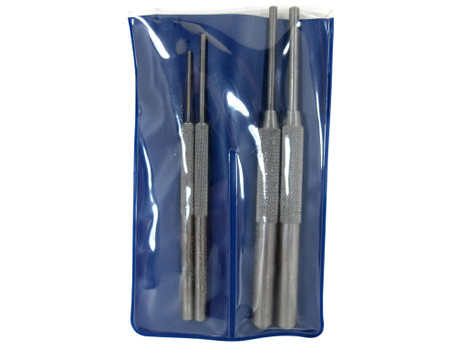 Lyman 7031277 Punch Set Roll Pin 1/16, 3/32, 1/8, 5/32 Multi-Caliber 4 Per Pack