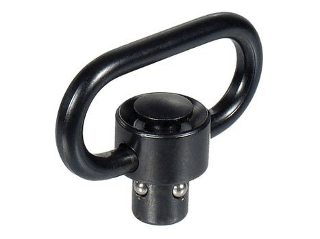 Leapers TLQDSW18 QD Sling Swivel Black 1.38" Push Button Steel