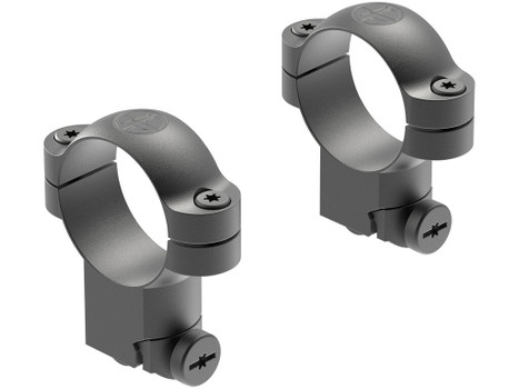 Leupold 51043 Ringmounts Matte Black Ruger M77 30mm Super High