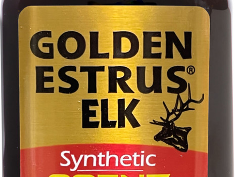 Wildlife Research 44714 Golden Estrus Synthetic Elk 4 oz Bottle