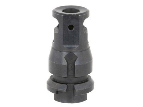 Dead Air DA109 KeyMount Muzzle Brake Black with 1/2"-28 tpi Threads & 2.60" OAL for Sandman Series, KeyMo Equipped Nomad-30 & Primal Suppressors