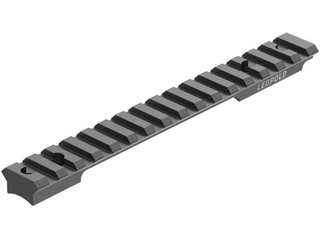 Leupold 187345 BackCountry Cross-Slot Base Black Aluminum Fits Savage 110 Short Action 20 MOA