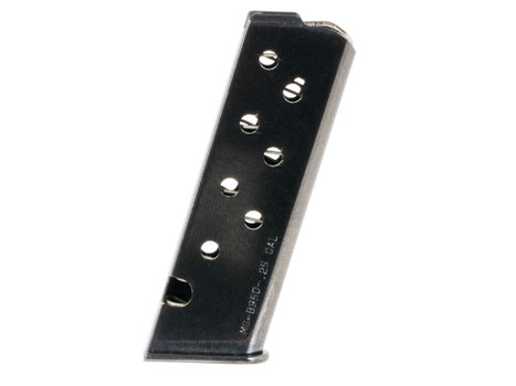 Mec-Gar MGPB95008 Beretta 8rd 25 ACP Fits Beretta 950 Jetfire, Blued Carbon Steel