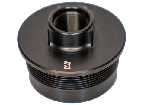 Rugged Suppressors DTM003 Universal Direct Thread Mount 3/4"-24 tpi, Black, Fits 1.375"-24 tpi Tube Threads