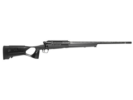 Savage Arms 58103 Impulse KLYM 6.5 Creedmoor 4+1 22" Carbon Fiber Threaded Barrel, Black Aluminum Receiver w/Picatinny Rail, Black Custom by FBT Carbon Fiber Stock, Ambidextrous