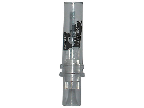Haydel's Game Calls W81 Wood Duck Squealer Open Call Wood Duck Sounds Attracts Ducks Clear Plastic