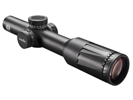 Eotech VDU16FFSR1 Vudu Black Hardcoat Anodized 1-6x24mm 30mm Tube Illuminated SR1 MRAD Reticle