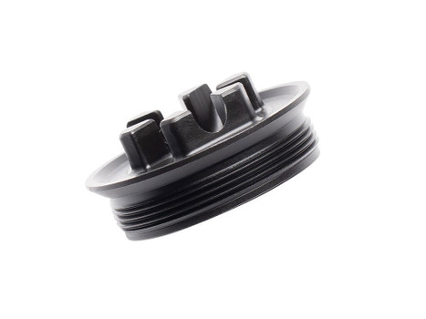 Dead Air RXD206 Flash Hider Front Cap 5.56mm Fits 0.53" Long Stainless Steel Black Nitride