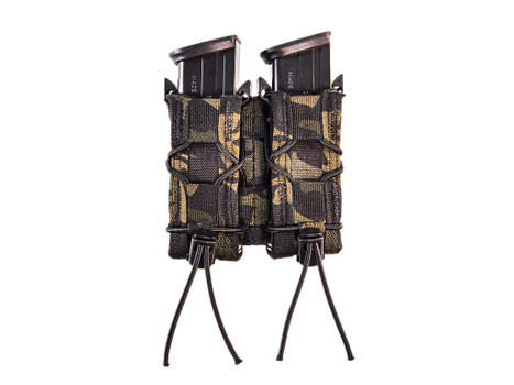 High Speed Gear 11PT02MB TACO Mag Pouch Double MultiCam Black Nylon MOLLE Compatible w/ Pistol