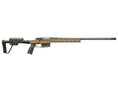 Bergara Rifles BPR3722CM Premier MgLite Full Size 22 Creedmoor 5+1 20" Carbon Fiber CURE Carbon Fiber Barrel, Graphite Black Cerakote Steel Receiver, Flat Dark Earth XLR Folding Chassis
