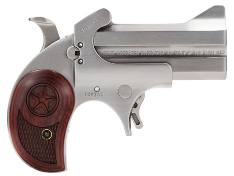 Bond Arms BACD Cowboy Original 45Colt/410 Gauge 2rd Shot 3" Rosewood Grips Right Hand