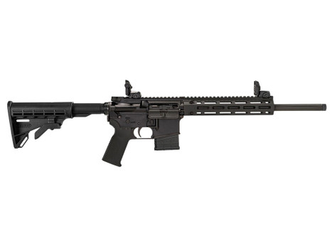 Tippmann Arms A101333 M4-22 LTE 22 LR 10+1 16" Black Parkerized Threaded Barrel, Matte Black Aluminum Receiver w/Picatinny Rail, M-LOK Handguard, Composite Forend, Black Polymer Stock Black Gen2 Grip