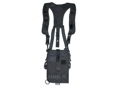 GrovTec US Inc GTHL14902R Trail Pack Shoulder Black Nylon Harness Fits Med/Lg DA Revolver Ambidextrous