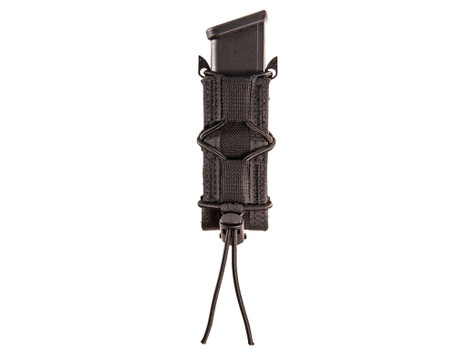 High Speed Gear 13PT10BK TACO Mag Pouch Single Black Nylon Belt Compatible w/ Pistol