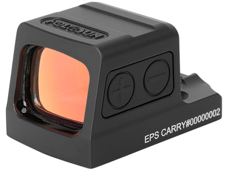 Holosun EPSGR2 EPS Black Anodized 1 x 0.63" x 0.91" 2 MOA Green Dot