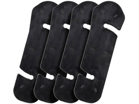 Mdt Sporting Goods Inc 104185BLK Buttstock Spacer Kit Black 4 Pack