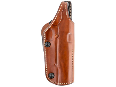 Galco PHX126 Phoenix OWB Tan Leather Belt Slide Fits S&W N Frame Fits 4" Barrel Right Hand