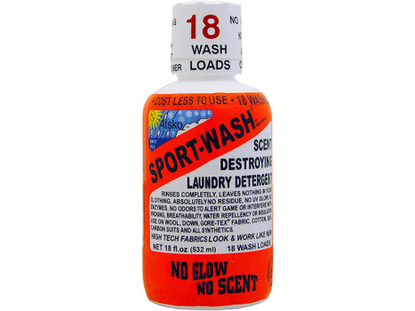 Atsko 1338 Sport Wash Laundry Detergent 18oz 18 Loads