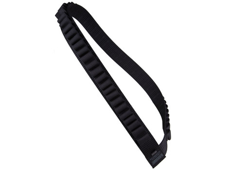Blackhawk 43SB55BK Shotgun Bandoleer Black Nylon 55rd Over The Shoulder Mount