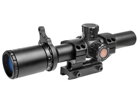 Truglo TG8516TL Tru-Brite 30 1-6x 24mm Objective Wide FOV 30mm Tube Black Matte Finish Illuminated Duplex Mil-Dot