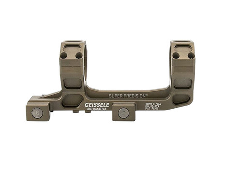 Geissele Automatics Super Precision Scope Mount (Vortex 1-6) Scope Mount/Ring Combo Desert Dirt Color Anodized