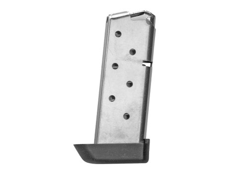 Kimber Mfg.,inc 1200164A Micro w/ Base Pad 7rd 380 ACP Silver Stainless Steel