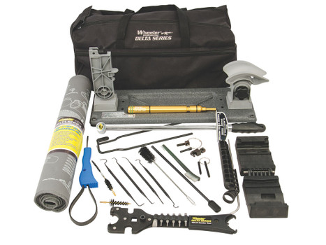 Wheeler 156555 Armorer's Professional Kit Black Multiple Rifle AR15/M16 19 Pieces