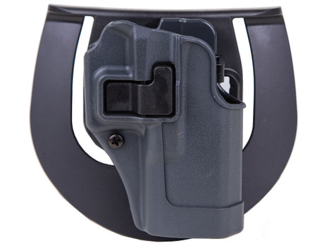Blackhawk 413502BKR Serpa CQC Sportster OWB Gun Metal Gray Polymer Paddle Compatible w/Glock 19/23/32/36/45 Right Hand