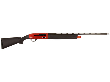 TriStar 24161 Viper G2 Compact 20 Gauge Semi-Auto 3" 5+1 26" Black Vent Rib Barrel, Red Anodized Steel Receiver, Black Synthetic Stock, Ext Beretta/Benelli Choke Tubes, Right Hand