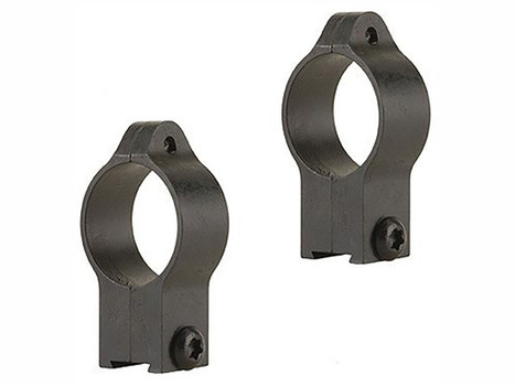 Talley 22CZRL Rimfire Rings Black CZ 452 European/455/457/512/513 1" Low 0 MOA
