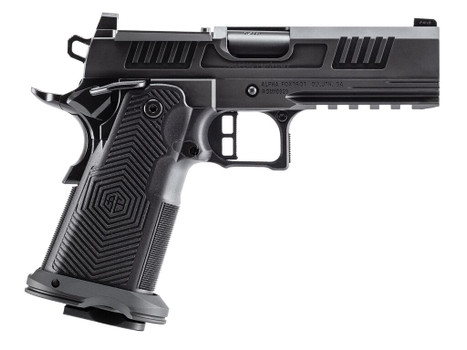 Alpha Foxtrot AA39X4CID-XDBK13 AF1911 Romulus 45 ACP 13+1 4.25" Black DLC Stainless Steel Bull Barrel, Optic Ready/Serrated Slide & Frame w/Beavertail & Picatinny Rail, RMR/RMSc Footprint