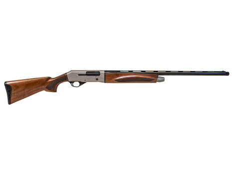 Pointer KIRFT3G12 FT3 Field Trek Full Size 12 Gauge Semi-Auto 3" 3+1 28" Matte Blued Vent Rib Barrel, Gray Cerakote Steel Receiver, Fixed Oiled Turkish Walnut Stock, Right Hand