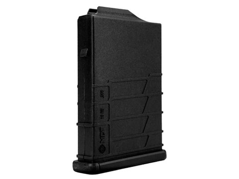 Mdt Sporting Goods Inc 104447BLK AICS Magazine 10rd Extended 308/6.5 Creedmoor Short Action, Black Polymer Fits Some Chassis/Bottom Metal (MDT/XLR/KRG/GRS/CDI/Pacific Tool & Gauge)