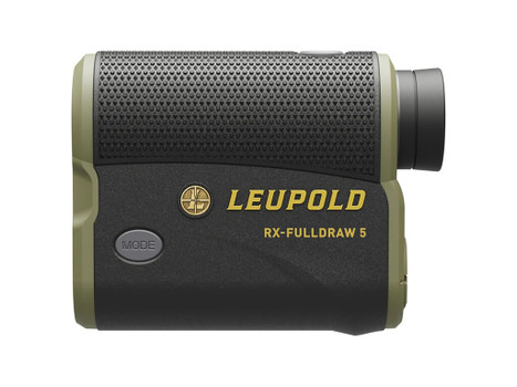 Leupold 182444 RX FullDraw 5 6x 22mm 1200 yds Max Distance Red OLED Display Black/Green Features Flightpath Technology