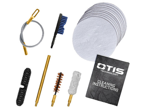 Otis FG7019MM Patriot Cleaning Kit 9mm Pistol/15 Pieces Yellow Plastic Box Case