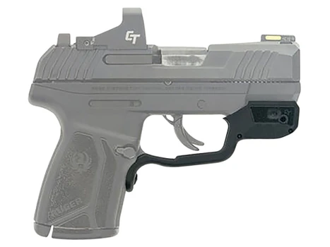 Crimson Trace 0102050 Laserguard Ruger MAX-9, Green Laser Black Polymer