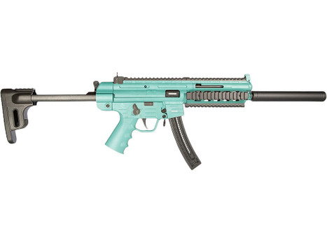 GSG GERGGSG1622M GSG-16 Full Size 22 LR 22+1 16.25" Black Mint Polymer Receiver Black Collapsible w/Storage Compartment Stock Right Hand