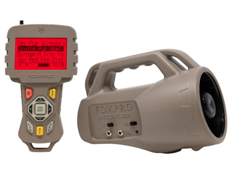 Foxpro PROWLER Prowler Digital Call Attracts Predators Features TX433 Transmitter Tan ABS Polymer