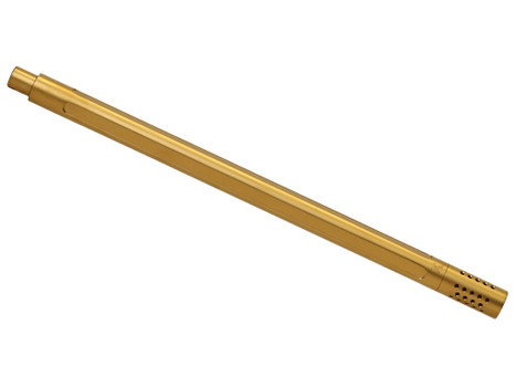 True Precision Inc TP1022BBLG TP/22 16" Compensated Gold 416R Stainless Steel Barrel Fits Ruger 10/22
