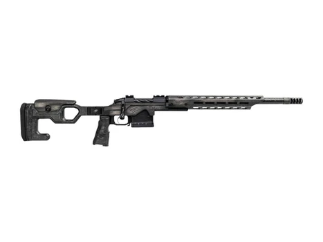 Fierce Firearms REPMT25CM20DG Reaper MTN 2.0 25 Creedmoor 3+1 20" Carbon Fiber Match Grade Threaded Barrel, Distressed Gray Cerakote Titanium Drilled & Tapped Receiver, M-LOK Handguard, Magnesium Fold
