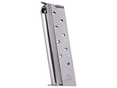 Mec-Gar MGCGGOV10N 1911 Government 8rd 10mm Auto, Fits 1911 Government Nickel Carbon Steel