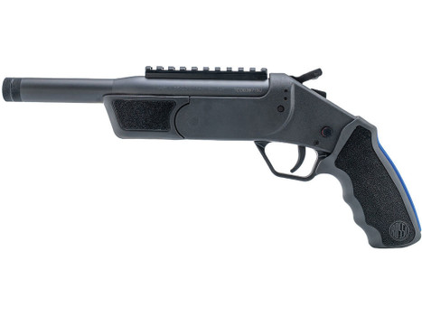 Rossi SSPB9300-BK Brawler 300 Blackout 1rd 9" Matte Black Single Shot Barrel, Picatinny Rail Receiver, Black Polymer Frame, Black Textured Rubber Grip