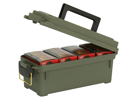 Plano 121202 Shell Box 4Boxes OD Green Plastic