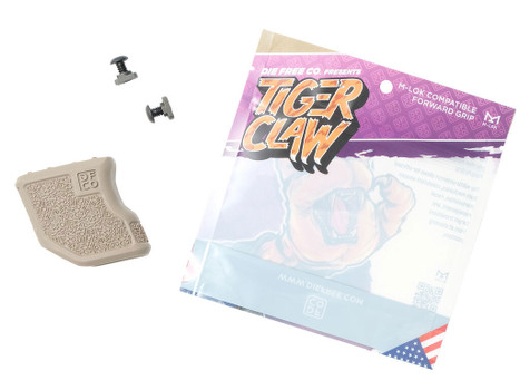 Die Free Co Llc TCMLOKFDE Tiger Claw Flat Dark Earth Nylon