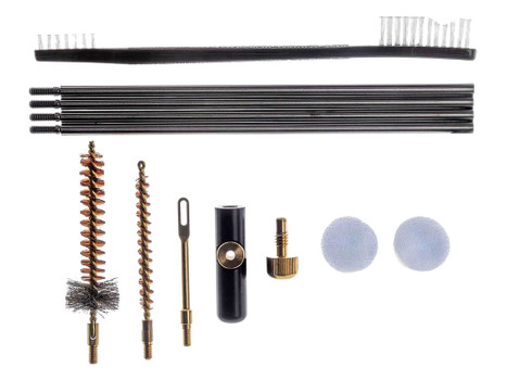 Tapco TAP22011 AR Field Gun Cleaning Kit 223 Cal/5.56mm 12 Black