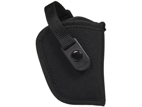 Allen 44809 Cortez OWB, Size 09 Black Polyester, Fits Small Frame 5rd Revolver w/Hammer Spur, Belt Loop Mount Right Hand